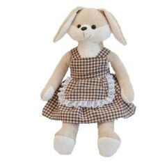 Elbiseli Tavşan Wellsoft 50 cm